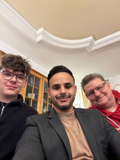 Tom Schäfer, Fraktionssprecher Marlon Suárez und Christian Meeß-Bodderas